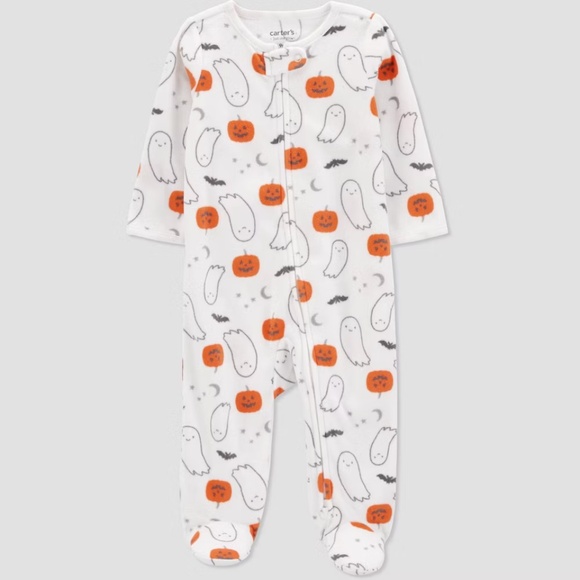 Carter's JOY Baby Halloween Jack O Lanterns Sleep N' Play MWT - Picture 1 of 1
